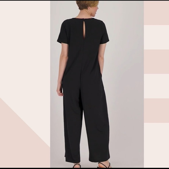 LOGO Lounge by Lori Goldstein Short Sleeve Jumpsuit - Picture 7 of 13